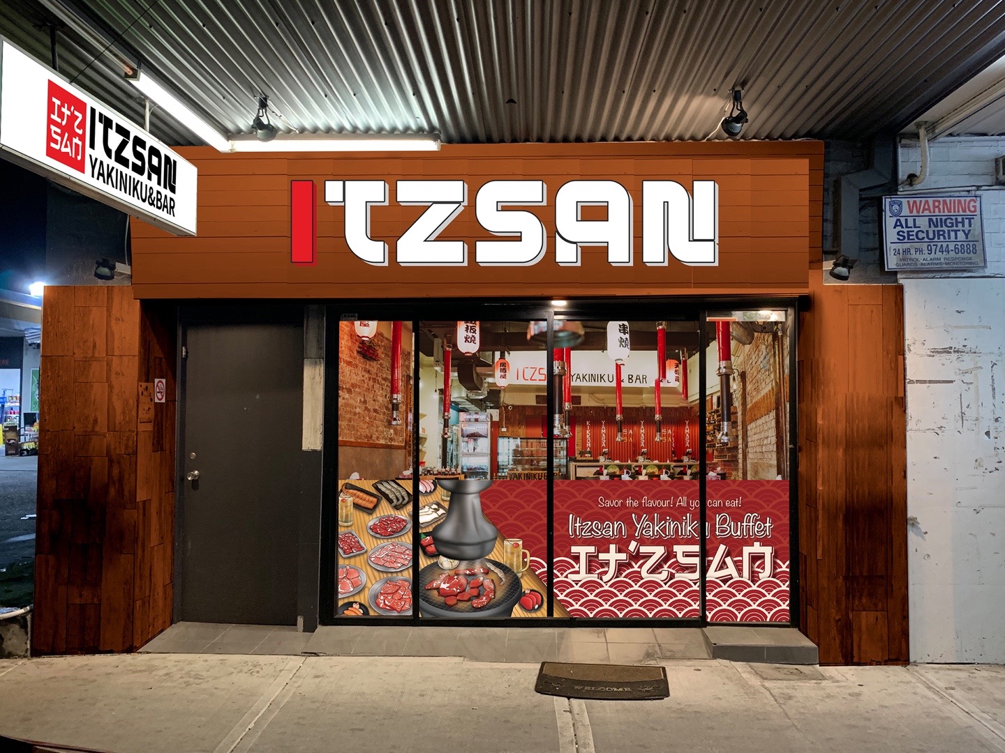 Itzsan Yakiniku Lidcombe Bounces Back: Door Repaired and Ready to Welcome Guests